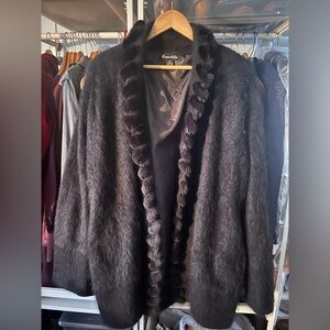 Vintage Connie A. Lee Angora Jacket/Coat